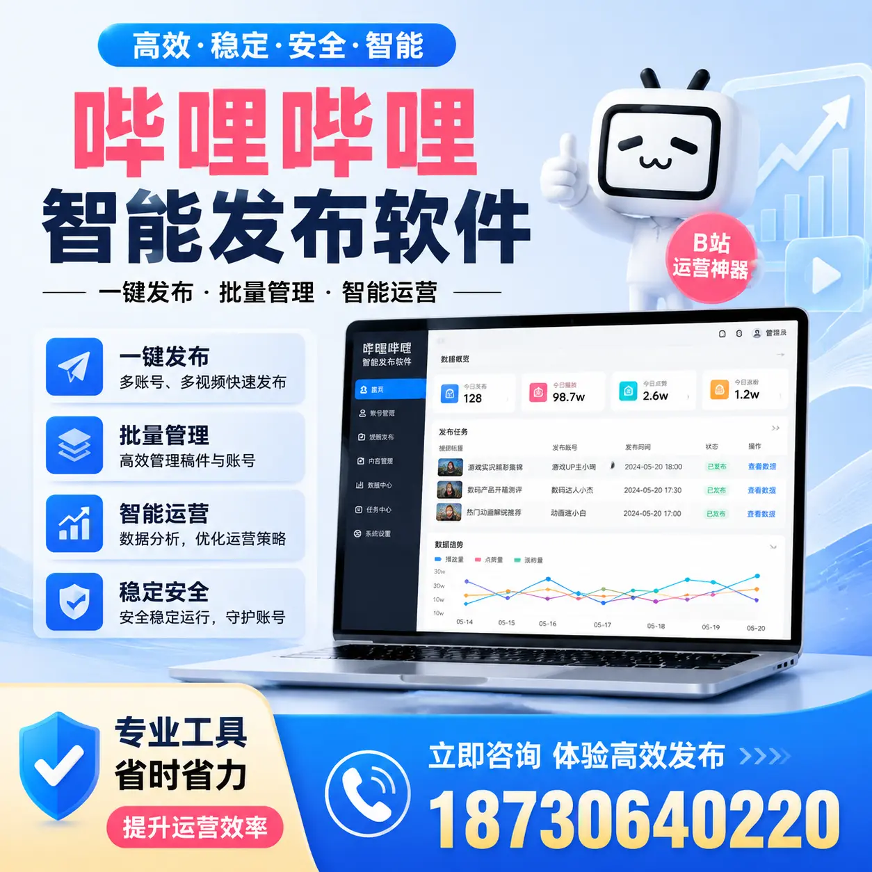 解密哔哩哔哩智能发布软件:功能与优势分析在 临沂